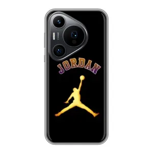 Чохли для Huawei Pura 70 PRO - з картинкою JORDAN (AlphaPrint) (Jordan Gold)