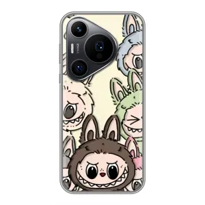 Чохол з Лабубу на Huawei Pura 70 PRO (Золота мавпа Bored Ape)