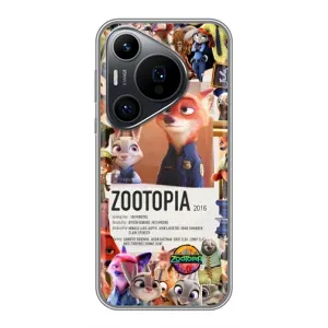 Чохол Зоотрополіс на Huawei Pura 70 PRO (Постер Зоотрополіс)