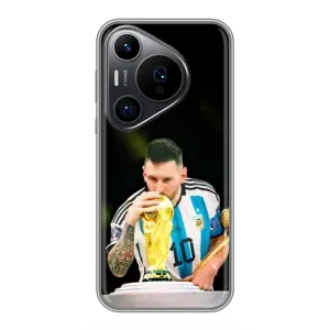 Чохли для Huawei Pura 70 PRO (Leo чемпіон) (AlphaPrint) (Кубок Мессі)