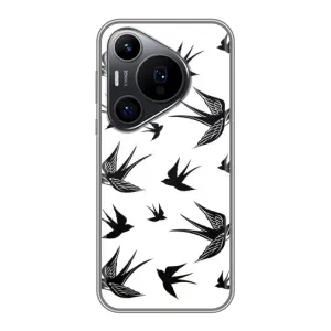 Чохол з пташками на Huawei Pura 70 PRO (VPrint) (Ластівки)