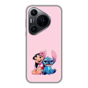 Чохол з принтом Стіч на Huawei Pura 70 PRO (Ліло і Стіч)