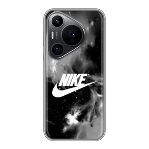 Чохол для Huawei Pura 70 PRO - з принтом Найк (AlphaPrint) (Лого Найк)