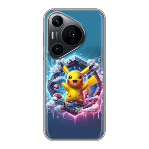 Чехол с принтом «Лого Пикачу» для Huawei Pura 70 PRO
