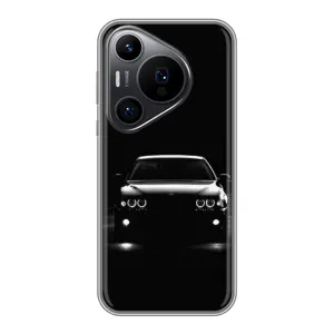 Чохол для Хуавеї Пюра 70 ПРО - з принтом БМВ (AlphaPrint) (Машина BMW)
