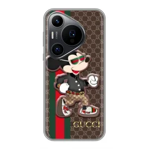 Чохли  GUCCI для Хуавеї Пюра 70 ПРО (AlphaPrint) (Маус Гуччі)