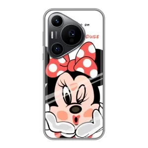 Міккі Маус чохол для Huawei Pura 70 PRO (AlphaPrint - Мультяшні) (Маус Мінні)