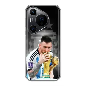 Чохли для Huawei Pura 70 PRO (Leo чемпіон) (AlphaPrint) (Мессі Чемпіон)