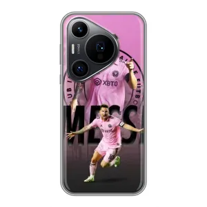 Чохли для Хуавеї Пюра 70 ПРО - Лео Мессі Маямі (Messi Miami)