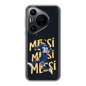Чохли для Huawei Pura 70 PRO (Leo чемпіон) (AlphaPrint) (Messi ПСЖ)