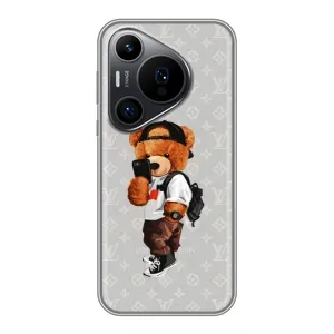 Бренднові Чохли для Huawei Pura 70 PRO - (PREMIUMPrint) (Ведмедик Луі)
