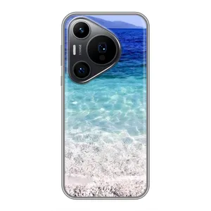 Силіконовий чохол з КАРТИНКАМИ літо для Huawei Pura 70 PRO (AlphaPrint) (Море)