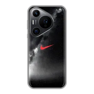 Чохол для Huawei Pura 70 PRO - з принтом Найк (AlphaPrint) (Найк червоний)