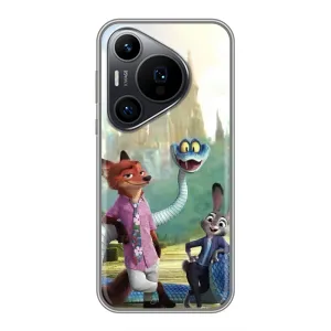 Чохол Зоотрополіс на Huawei Pura 70 PRO (Герої мультфільму Зоотрополіс)