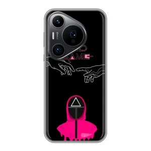 Чохол Гра в кальмара для Huawei Pura 70 PRO (Мінімалізм Гра кальмара)