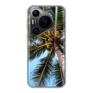 Силіконовий чохол з КАРТИНКАМИ літо для Huawei Pura 70 PRO (AlphaPrint) (Пальма)