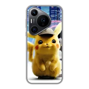 Чехол с принтом «Пикачу в городе» для Huawei Pura 70 PRO