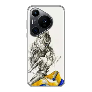 Чехлы Доброго вечора, ми за України для Huawei Пура 70 ПРо (AlphaPrint) (Победа)