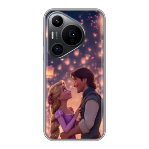 Чохол Рапунцель для Huawei Pura 70 PRO (Принцеса та принц)