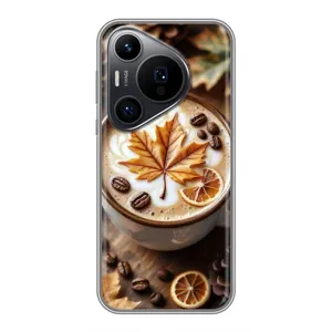 Чохол з унікальним дизайном 'Осінь з кавою' для Huawei Pura 70 PRO (Пряна кава)