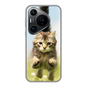 Чохли з Котиками для Huawei Pura 70 PRO (VPrint) (Прижок кота)