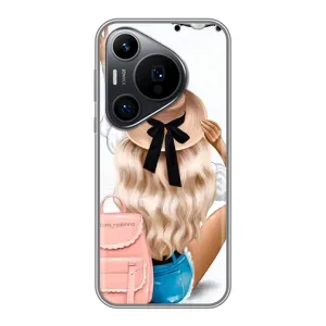 Чехол с печатью для Huawei Pura 70 PRO - (Мода) (AlphaPrint) (Путешествие)