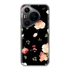 Чохли з квітами для Huawei Pura 70 PRO (VPrint) (Трояндочки)