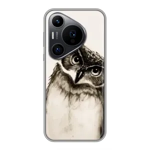 Чохол з пташками на Huawei Pura 70 PRO (VPrint) (Сова)