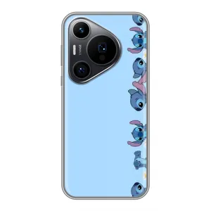 Чохол з принтом Стіч на Huawei Pura 70 PRO (Стіч фон)