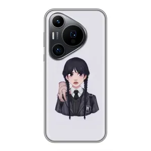 Чохли Венсдей на Huawei Pura 70 PRO Уенсдей (AlphaPrint) (Венздей і Річ)
