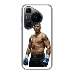 Чохол з картинкою Олександр Усик для Huawei Pura 70 PRO (Усик на білому)