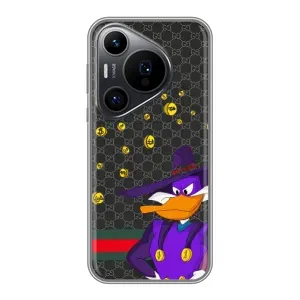 Бренднові Чохли для Huawei Pura 70 PRO - (PREMIUMPrint) (Утка Гуччі)