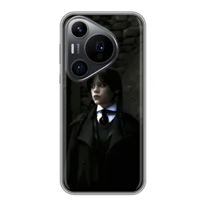 Чохол з дизайном Венздей 2 на Huawei Pura 70 PRO (Темний стиль Венздей)