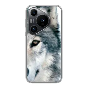 Чохли з картинкою животних Huawei Pura 70 PRO (Вовк)
