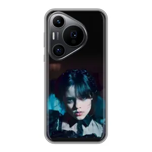 Чохли Венсдей на Huawei Pura 70 PRO Уенсдей (AlphaPrint) (погляд Венздей)