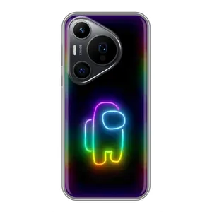 Чохли Амонг Ас для Huawei Pura 70 PRO (AlphaPrint) (Яскравий скін)