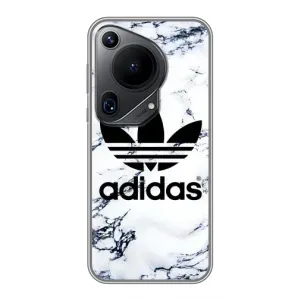 Чохли Адидас для Huawei Pura 70 Ultra (AlphaPrint) (Адідас на мраморі)