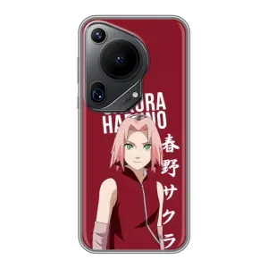 Чохол з принтом «Аніме Сакура» для Huawei Pura 70 Ultra
