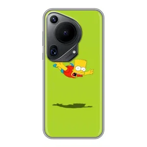 Чохол з принтом «Барт Сімпсон» для Huawei Pura 70 Ultra