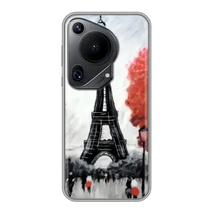Чехол Эйфелева Башня для Huawei Pura 70 Ultra - (AlphaPrint) (Башня в Париже)
