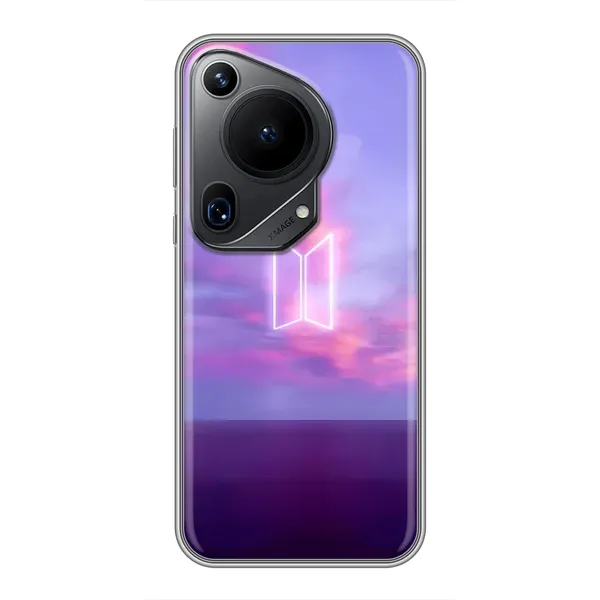 Чехол с принтом «BTS логотип» для Huawei Pura 70 Ultra
