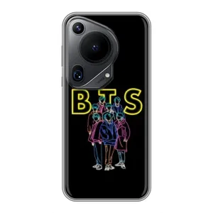 Чехол с принтом «BTS стайл» для Huawei Pura 70 Ultra