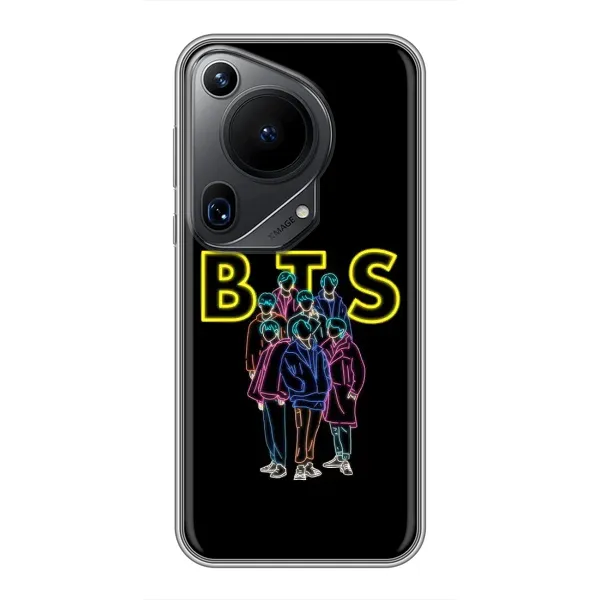Чехол с принтом «BTS стайл» для Huawei Pura 70 Ultra