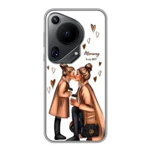 Чехол с принтом «Дочка и мама» для Huawei Pura 70 Ultra