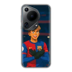 Чехол с футболистом Ламин Ямаль Huawei Pura 70 Ultra (Футболист Ямаль)