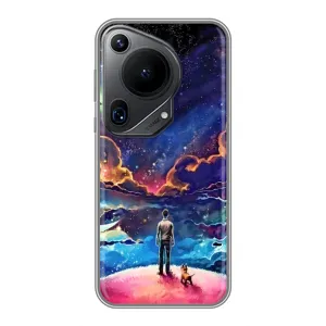 Космические Чехлы для Гуавей Пура 70 ультра (VPrint)