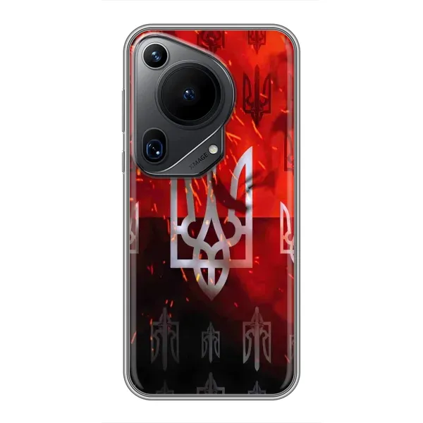 Чехол с принтом «ГЕРБ УПА» для Huawei Pura 70 Ultra Чехол с принтом «ГЕРБ УПА» для Huawei Pura 70 Ultra