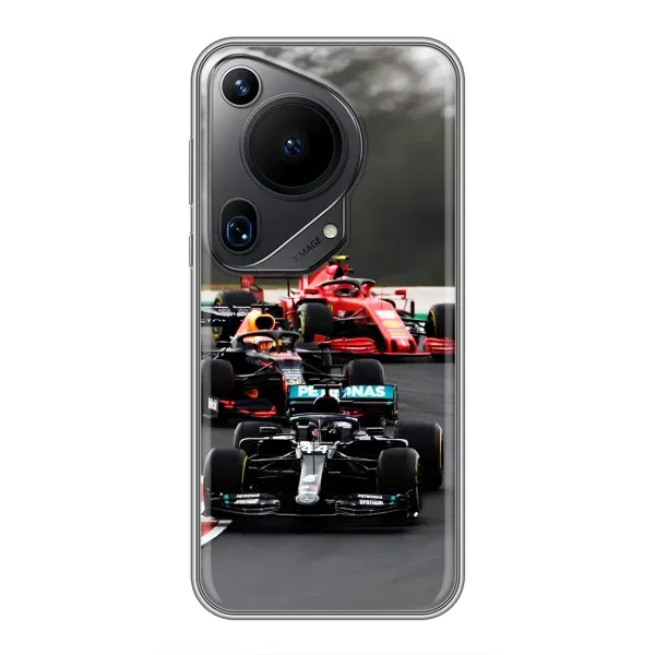 Чехол с принтом «Гонка Формула 1» для Huawei Pura 70 Ultra Чехол с принтом «Гонка Формула 1» для Huawei Pura 70 Ultra