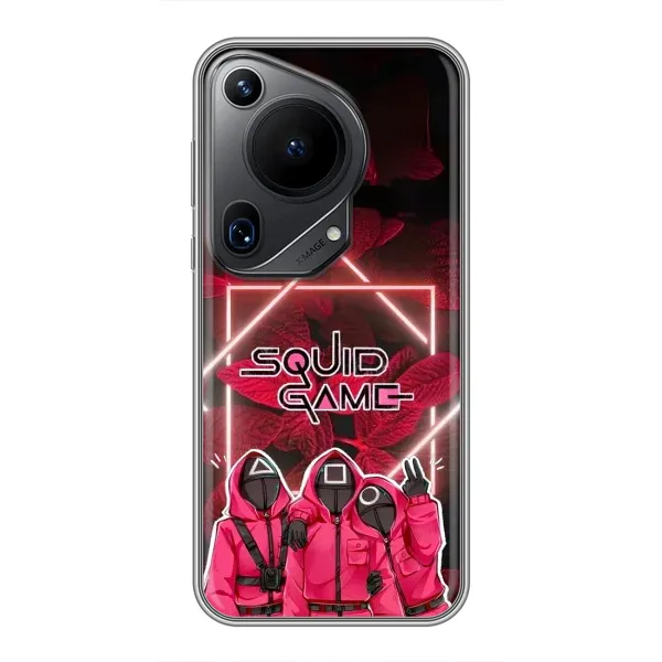 Чехол с принтом «Охранники Игра кальмара» для Huawei Pura 70 Ultra Чехол с принтом «Охранники Игра кальмара» для Huawei Pura 70 Ultra