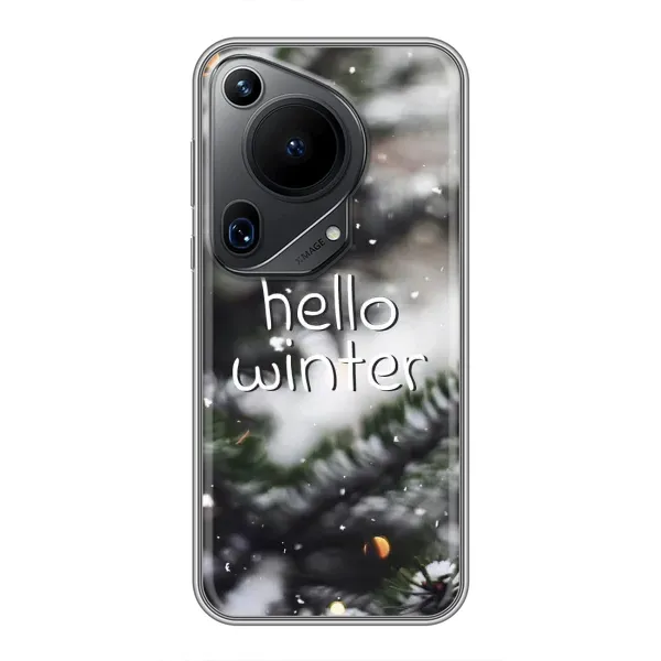 Чехол с принтом «Hello winter» для Huawei Pura 70 Ultra Чехол с принтом «Hello winter» для Huawei Pura 70 Ultra